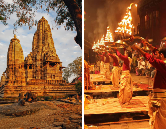 Golden Triangle Tour with Khajuraho and Varanasi